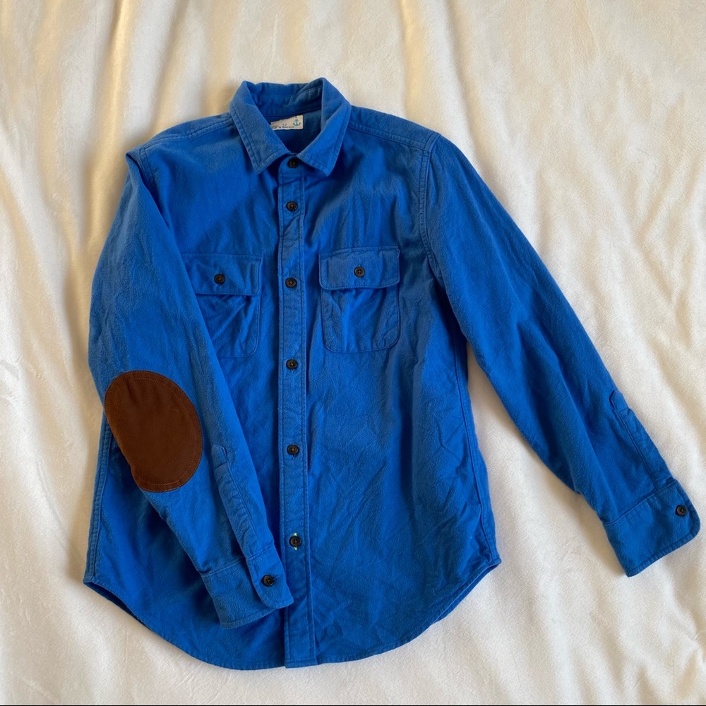 Crewcuts by J.Crew- Long Sleeve Chamois Shirt